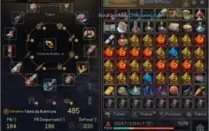 Conta Lendária Full Boss, Mystic 61, Witch 61  1B+ no inv
