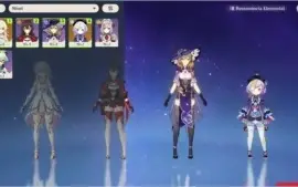 CONTA GENSHIN IMPACT AR7 COM QIQI