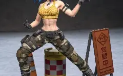 Azerama - King of Fighters - Leona Heidern - 3D STL