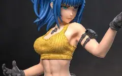 Azerama - King of Fighters - Leona Heidern - 3D STL