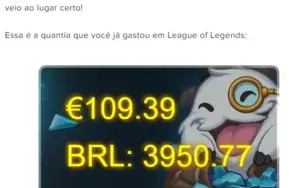Conta de League Of Legends