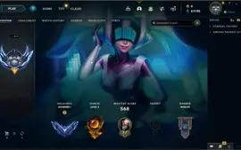 Conta main diamante 1, 258 skins, unico dono, criada em 2013