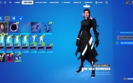 Conta de Fortnite com 98 skins e 2.750 vbucks