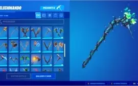 CONTA FORTNITE / 115 SKINS / PASSE 6 ATÉ O ULTIMO / STW