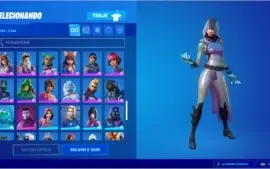 CONTA FORTNITE / 115 SKINS / PASSE 6 ATÉ O ULTIMO / STW