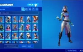 CONTA FORTNITE / 115 SKINS / PASSE 6 ATÉ O ULTIMO / STW