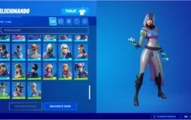CONTA FORTNITE / 115 SKINS / PASSE 6 ATÉ O ULTIMO / STW