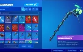 CONTA FORTNITE / 115 SKINS / PASSE 6 ATÉ O ULTIMO / STW