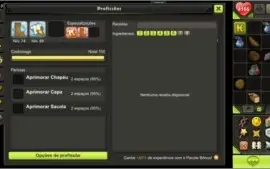 Osamodas lvl 200 com alfaiate e sapateiro magus lvl 100