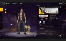 Conta de free Fire nível 8 com 300 diamante e com Alok