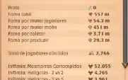 Conta albion 557m de fama 