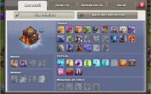 Conta Clash of Clans