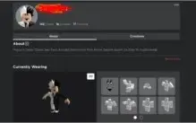 Conta Roblox, mais de 500 reais gastos