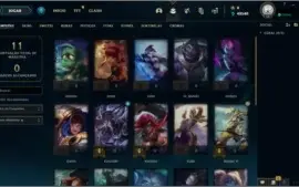 Conta LoL, Platina IV, Email Não Confirmado
