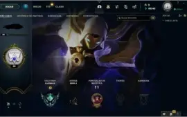Conta LoL, Platina IV, Email Não Confirmado