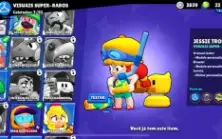 Conta Brawl stars otima para começar com 1 passe!!