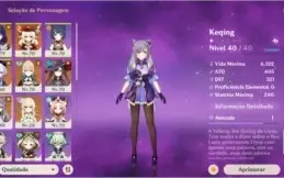 AR47,baal(c2),keqing(c1),klee,qiqi,mona e jean + 3 armas t5