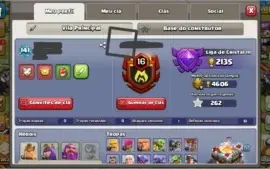 Conta Clash of Clans cv11 semi-full barato
