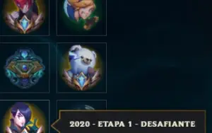 Conta lol ex challenger todos champs e skins raras do jogo