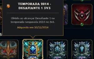 Conta lol ex challenger todos champs e skins raras do jogo