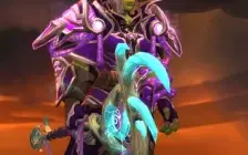 Mago (Mage) com set elite pvp legion, BfA, tabard pvp glad