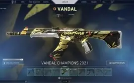 CONTA VALORANT OURO 1- TOP - R$1,352,00 + CHAMPIONS RARO