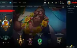 conta lol ouro 4 104 skins 141 champs