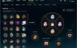 CONTA LEAGUE OF LEGENDS