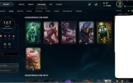 CONTA LEAGUE OF LEGENDS