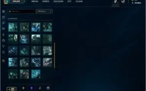 CONTA LEAGUE OF LEGENDS