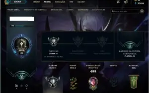 CONTA LEAGUE OF LEGENDS