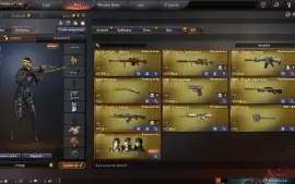 Conta CrossFire AL 10 Vips + Armas de MN
