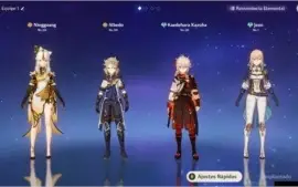 AR32 - KAZUHA, ALBEDO, LANÇA DE JADE PRIMITIVA e mais...
