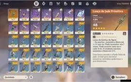 AR32 - KAZUHA, ALBEDO, LANÇA DE JADE PRIMITIVA e mais...
