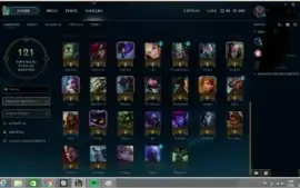 conta de league of legends diamante 3