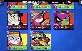Conta brawl quase full