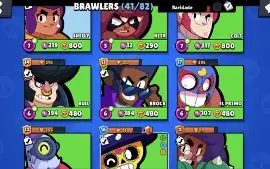 Conta brawl quase full