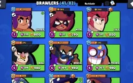 Conta brawl quase full