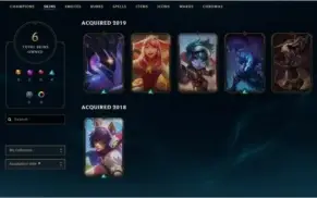 Conta de LOL Diamente 2 - 28 Bonecos E 6 Skins