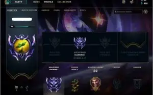 Conta de LOL Diamente 2 - 28 Bonecos E 6 Skins