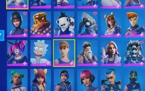 conta fortnite com mais de 2k gastos