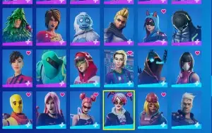 conta fortnite com mais de 2k gastos