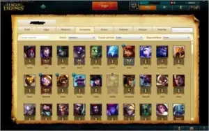 Vendo conta LOL 175 skins-30000ip (LEIAM RESTO NA DESCRIÇÃO)
