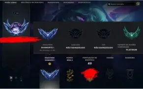CONTA LEAGUE OF LEGENDS