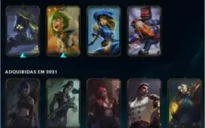 CONTA LEAGUE OF LEGENDS