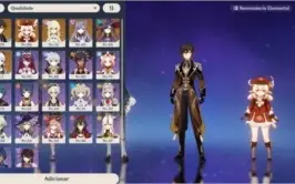 AR 52 Ayaka / Klee + Arma T5/ Zhongli / Mona / Kequing