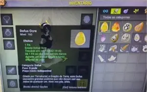VENDO CONTA NO SERVIDOR CROCABULIA DOFUS COM 4 CHAR LV 200
