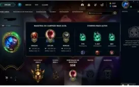 x CONTA DE LOL COM 354 SKIN, TODOS CHAMPIONS E MUITO MAIS x