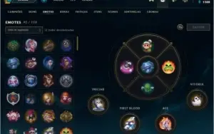 x CONTA DE LOL COM 354 SKIN, TODOS CHAMPIONS E MUITO MAIS x