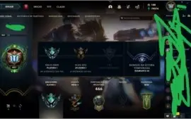 Conta de D4 Tds os campeoes + 3730,00 reais de skins + 80kEA